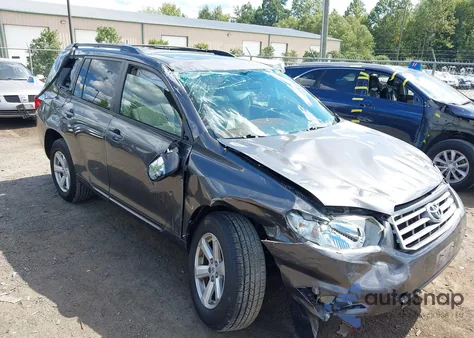 2008 Toyota Highlander из США, поврежденный, VIN JTEES41A082065201